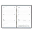 House of Doolittle Recycled Weekly Appointment Book, 8 x 5, Black Cover, 12-Month (Jan to Dec): 2023