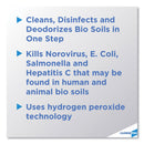 Clorox Disinfecting Bio Stain and Odor Remover, Fragranced, 128 oz Refill Bottle