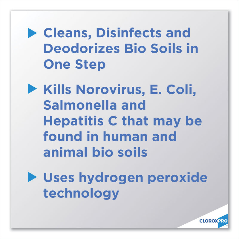 Clorox Disinfecting Bio Stain and Odor Remover, Fragranced, 32 oz Pull-Top Bottle
