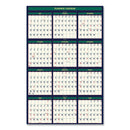 House of Doolittle Four Season Erasable Business/Academic Recycled Wall Calendar, 24 x 37, 12-Month(July-June):2022-2023, 12-Month(Jan-Dec):2023