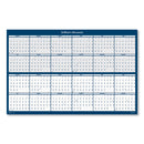 House of Doolittle Reversible/Erasable 2 Year Wall Calendar, 24 x 37, Light Blue/Blue/White Sheets, 24-Month (Jan to Dec): 2023 to 2024