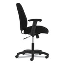 HON Network Mid-Back Task Chair, Supports Up to 250 lb, 18.3" to 22.8" Seat Height, Black