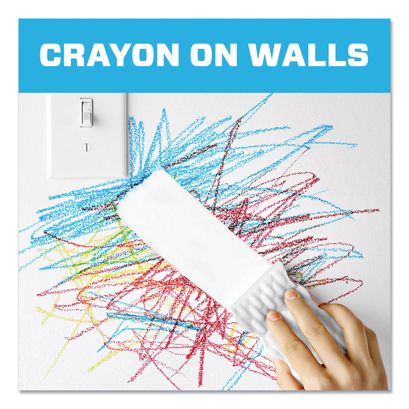 Mr. Clean Magic Eraser Variety Pack, Extra Durable; Bath; Kitchen, 4.6 x 2.3, 0.7" Thick, White, 6/Pack, 8 Packs/Carton