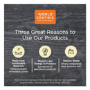 World Centric PLA Lids for Hot Cups, Fits 8 oz Cups, White, 1,000/Carton