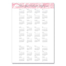 House of Doolittle Breast Cancer Awareness Recycled Ruled Monthly Planner/Journal, 10 x 7, Pink Cover, 12-Month (Jan to Dec): 2023