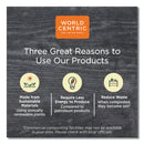 World Centric Fiber Cup Carriers, 8 oz to 22 oz Cups, Four Cups, Natural, 600/Carton