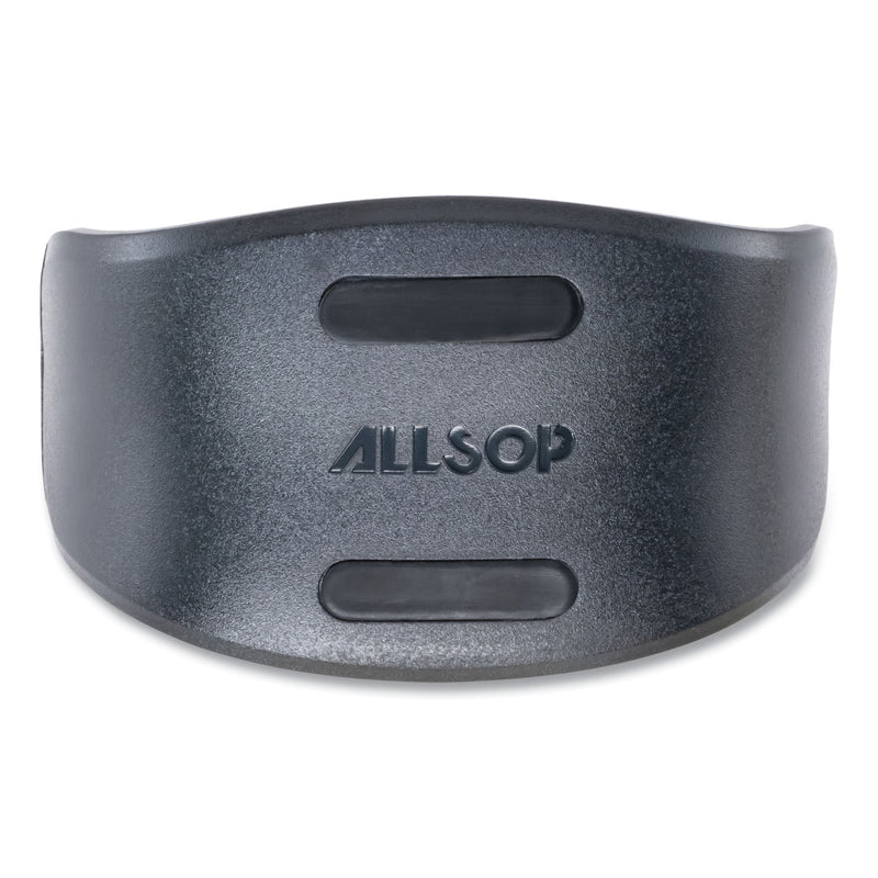 Allsop Wrist Assist Memory Foam Ergonomic Wrist Rest, 6 x 6.5, Black