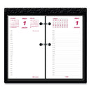 Brownline Daily Calendar Pad Refill, 6 x 3.5, White/Burgundy/Gray Sheets, 2023
