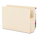 Smead Manila End Tab File Pockets, 3.5" Expansion, Legal Size, Manila, 25/Box