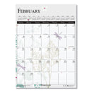 House of Doolittle Recycled Wild Flower Wall Calendar, Wild Flowers Artwork, 12 x 16.5, White/Multicolor Sheets, 12-Month (Jan to Dec): 2023