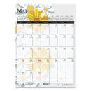 House of Doolittle Recycled Wild Flower Wall Calendar, Wild Flowers Artwork, 12 x 16.5, White/Multicolor Sheets, 12-Month (Jan to Dec): 2023