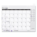 House of Doolittle Recycled Desk Pad Calendar, Wild Flowers Artwork, 22 x 17, White Sheets, Black Binding/Corners,12-Month (Jan-Dec): 2023