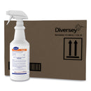 Diversey Avert Sporicidal Disinfectant Cleaner, 32 oz Spray Bottle, 12/Carton