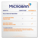 Microban 24-Hour Disinfectant Sanitizing Spray, Fresh Scent, 12.5 oz Aerosol Spray, 6/Carton