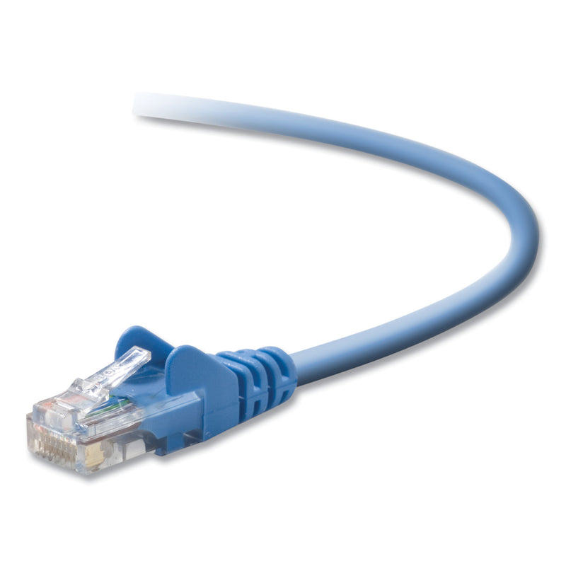 Belkin CAT5e Snagless Patch Cable, 1 ft, Blue
