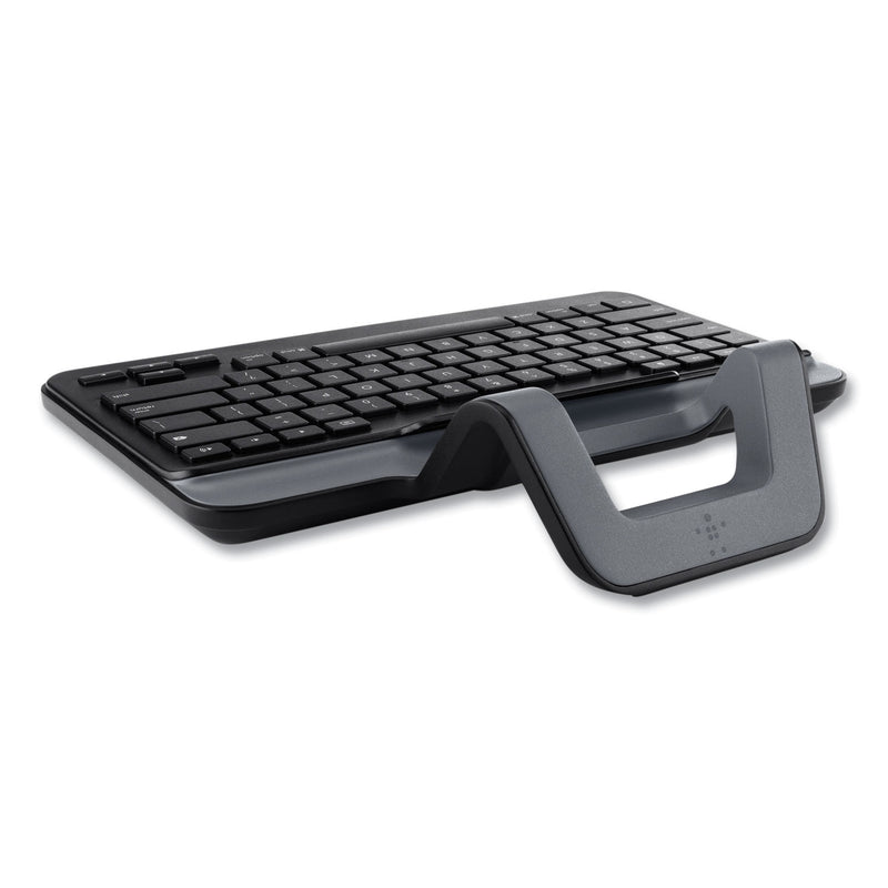 Belkin Wired Tablet Keyboard with Stand for iPad with Lightning Connector, Black