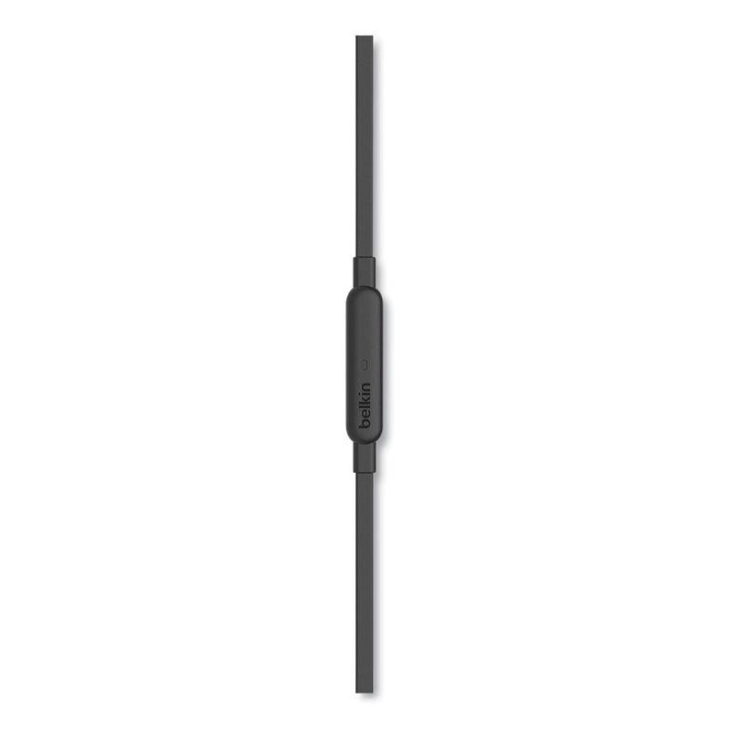 Belkin SOUNDFORM Headphones with Lightning Connector, 44" Cord, Black