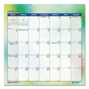 House of Doolittle Recycled Cosmos Tent Calendar, Cosmos Artwork, 6 x 6, White/Blue/Multicolor Sheets, 2023