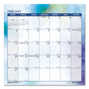 House of Doolittle Recycled Cosmos Tent Calendar, Cosmos Artwork, 6 x 6, White/Blue/Multicolor Sheets, 2023