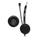 Adesso Xtream P1 USB Wired Multimedia Headset with Microphone, Monaural Over the Head, Black
