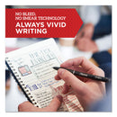 Sharpie S-Gel High-Performance Gel Pen, Retractable, Bold 1 mm, Red Ink, Black Barrel, Dozen