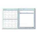 Blue Sky Rue Du Flore Weekly/Monthly Planner, Rue Du Flore Artwork, 11 x 8.5, Jade/Lavender Cover, 12-Month (Jan to Dec): 2023
