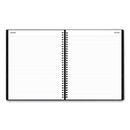 Blue Sky Aligned Weekly/Monthly Notes Planner, 8.75 x 7, Black Cover, 12-Month (Jan to Dec): 2023