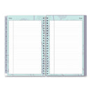 Blue Sky Rue Du Flore Weekly/Monthly Planner, Rue Du Flore Artwork, 8 x 5, Jade/Lavender Cover, 12-Month (Jan to Dec): 2023