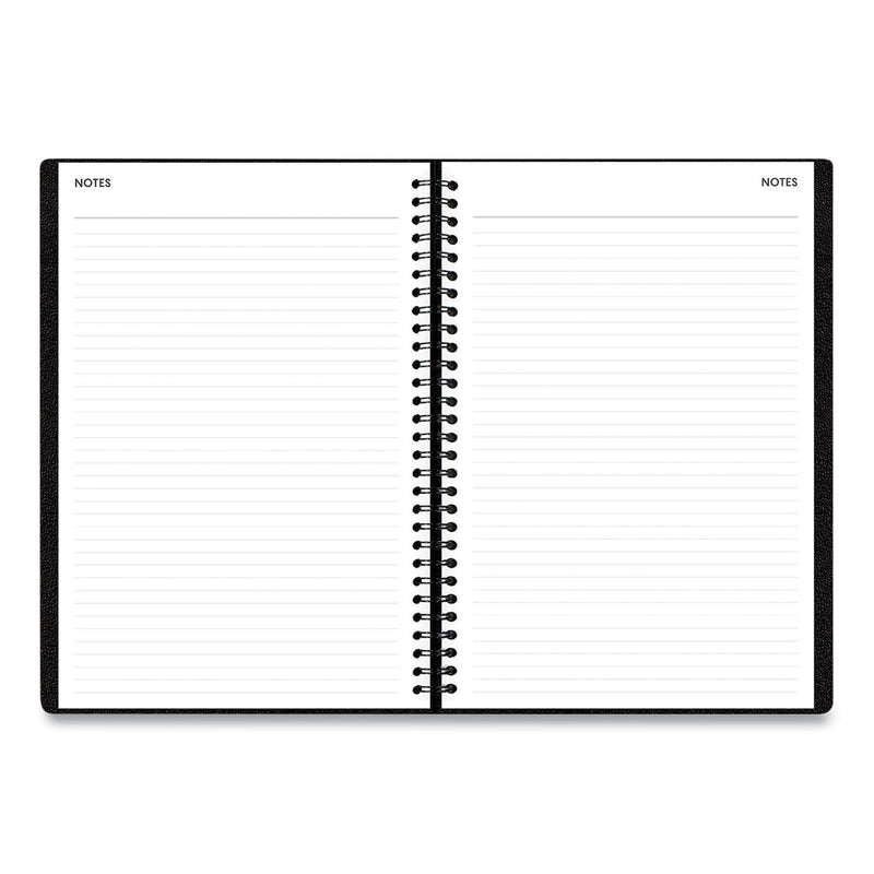 Blue Sky Aligned Monthly Planner with Contacts Page and Extra Notes Pages, 8.63 x 5.88, Black Cover, 12-Month (Jan to Dec): 2023