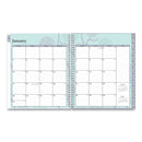 Blue Sky Rue Du Flore Monthly Planner, Rue Du Flore Artwork, 10 x 8, Jade/Lavender Cover, 12-Month (Jan to Dec): 2023