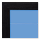 DAX Black Solid Wood Poster Frames with Plastic Window, Wide Profile, 16 x 20