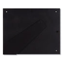 DAX Award Plaque, Wood/Acrylic Frame, Up to 8.5 x 11, Black