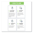 Wexford Labs CleanCide Disinfecting Wipes, 8 x 5.5, Fresh Scent, 400/Tub, 4 Tubs/Carton