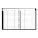 Blue Sky Enterprise Weekly Appointment Planner, Enterprise Formatting, 11 x 8.5, Black Cover, 12-Month (Jan to Dec): 2023