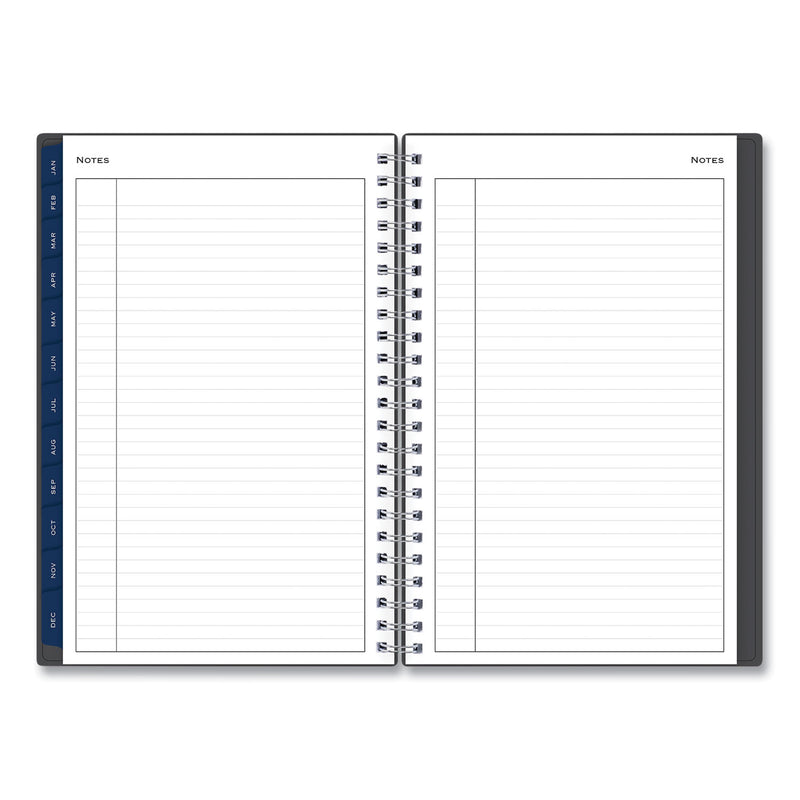 Blue Sky Passages Weekly/Monthly Planner, 8 x 5, Charcoal Cover, 12-Month (Jan to Dec): 2023