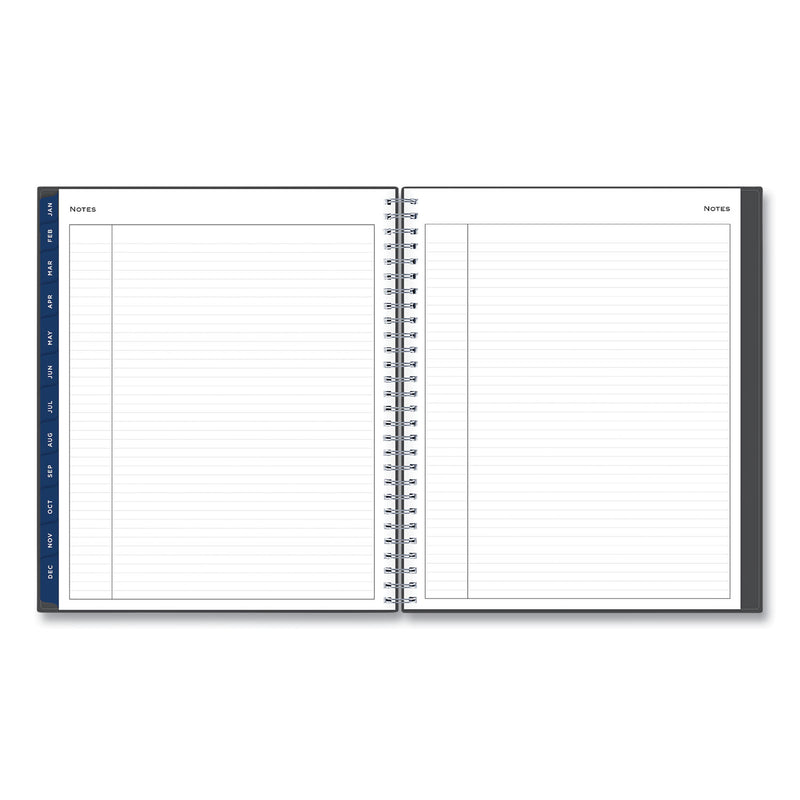 Blue Sky Passages Monthly Planner, 10 x 8, Charcoal Cover, 12-Month (Jan to Dec): 2023
