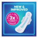 Always Ultra Thin Overnight Pads with Wings, 36/Pack, 6 Packs/Carton