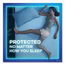 Always Ultra Thin Overnight Pads with Wings, 36/Pack, 6 Packs/Carton