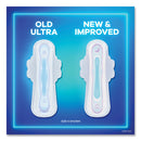 Always Ultra Thin Overnight Pads with Wings, 36/Pack, 6 Packs/Carton