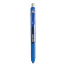 Paper Mate InkJoy Gel Pen, Retractable, Medium 0.7 mm, Blue Ink, Blue Barrel, Dozen