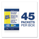 Spic and Span Bleach Floor Cleaner Packets, 2.2oz Packets, 45/Carton