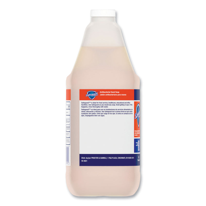 Safeguard Antibacterial Liquid Hand Soap, Light Scent, 1 gal Bottle, 2/Carton