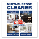 Mr. Clean Finished Floor Cleaner, Lemon Scent, 1 gal Bottle, 3/Carton