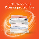 Tide Touch of Downy Laundry Detergent, Powder, April Fresh, 148 oz Box, 2/Carton