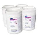 Diversey Oxivir TB Disinfectant Wipes, 6 x 6.9, Characteristic Scent, White, 160/Canister, 4 Canisters/Carton