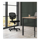 Sadie 1-Oh-One Mid-Back Task Chairs, Supports Up to 250 lb, 17" to 22" Seat Height, Black