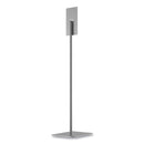 HON Hand Sanitizer Station Stand, 12 x 16 x 54, Silver