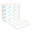Morcon Tissue Valay Interfolded Napkins, 1-Ply, White, 6.5 x 8.25, 6,000/Carton