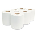Morcon Tissue Morsoft Center-Pull Roll Towels, 2-Ply, 6.9" dia, White, 600 Sheets/Roll, 6 Rolls/Carton