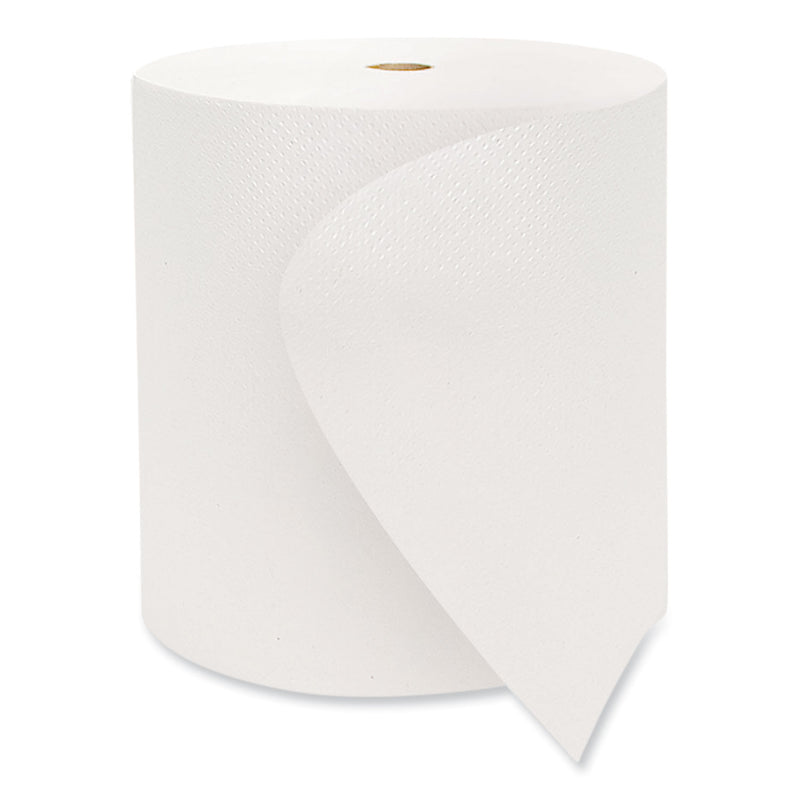 Morcon Tissue Valay Proprietary Roll Towels, 1-Ply, 8" x 800 ft, White, 6 Rolls/Carton